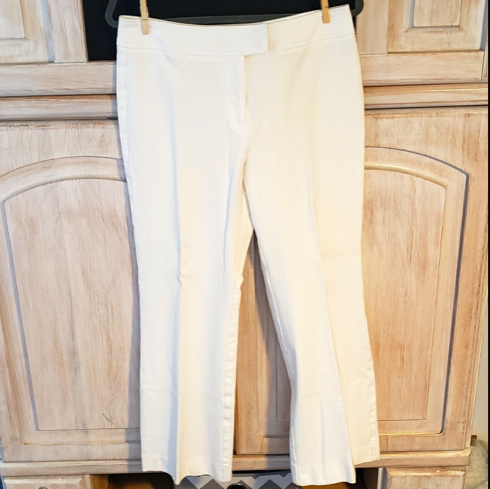 Chico's Women's WHITE dress pants sz 1